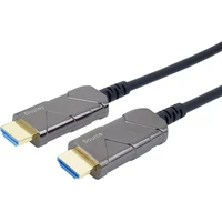 PremiumCord HDMI 2.1/HDMI 2.1 optický kabel s ethernetem 8K 3m černý - Kabely a redukce