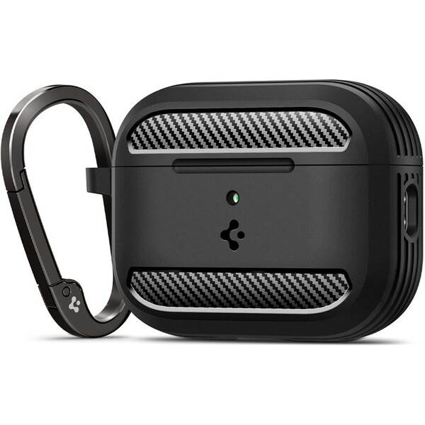 Spigen Rugged Armor pouzdro AirPods Pro 3 matte black