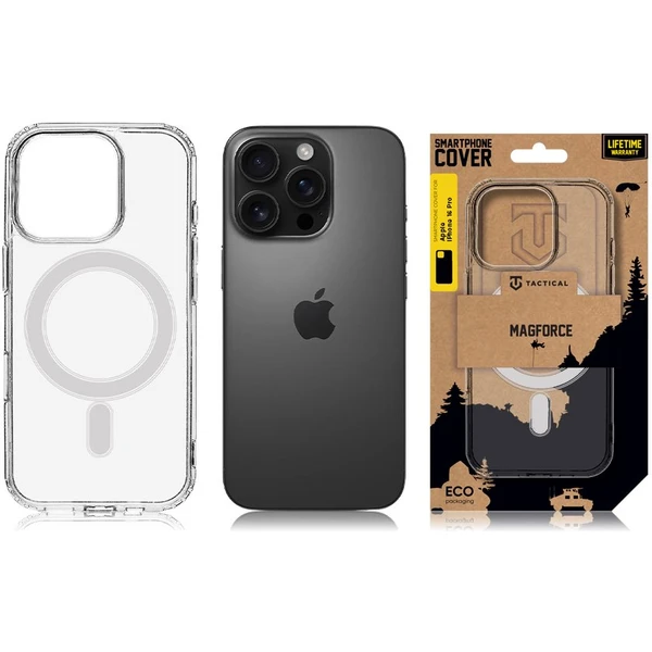Tactical MagForce Kryt pro Apple iPhone 16 Pro čirý - Pouzdra - Obrázek b8b3d742b2754a7fa27d67539edb7f24