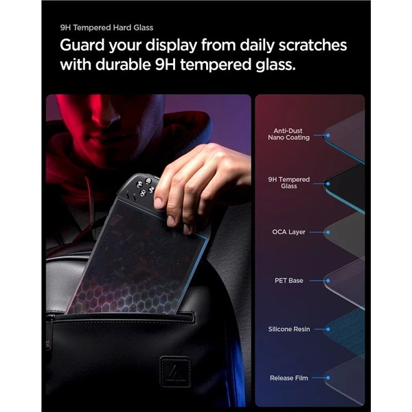 Spigen Glass tR Slim tvrzené sklo Lenovo Legion Go 2 (2 ks) - Ochranné folie a skla - Obrázek b8b490ebd8904472b3e8e94e7b3bf16b