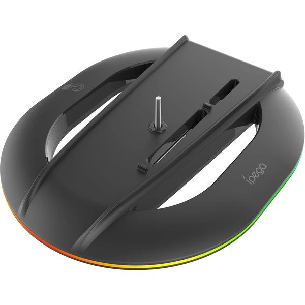 iPega P5S035SAH vertikální stojan s USB-A a RGB pro PS5 Slim/PS5 Pro černý - Stojánky - Obrázek b8f21646045f4269b7108ecfa28f32b4
