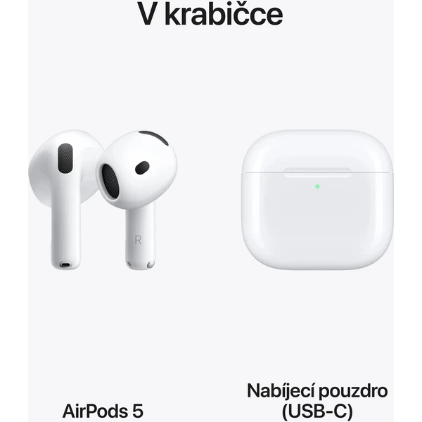 Apple AirPods 5 (2026) bílá (Další) - Sluchátka - Obrázek b8f70757292741fc9e5f2b9db8fc9683