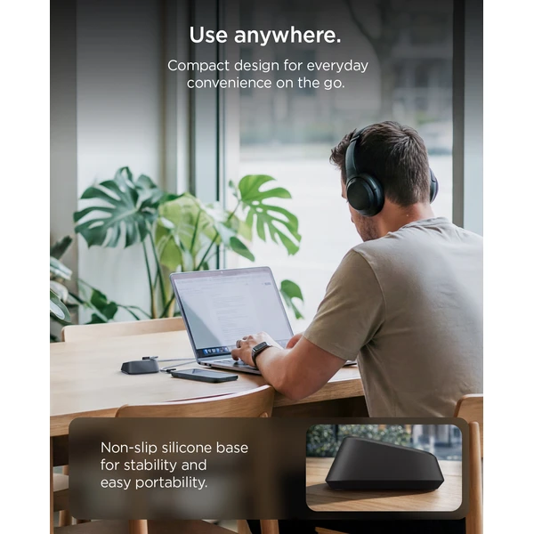Spigen Magnetic Cable Holder magnetický organizér černý - Organizéry - Obrázek b9141c9d2cbc4d59a56719305fac95ad