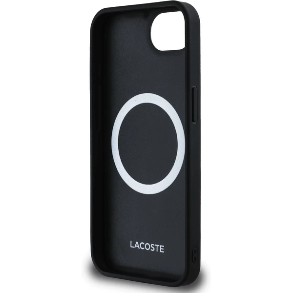 Lacoste Iconic Petit Pique Woven Logo MagSafe kryt iPhone 17e/16e černý - Pouzdra - Obrázek b92caa33c27a4cb2b0e060880f6bea64