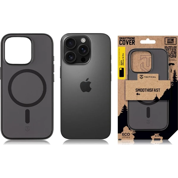 Tactical MagForce SmoothIsFast kryt Apple iPhone 16 Pro černý - Pouzdra - Obrázek b963a4b94646442881700661ea686b8f