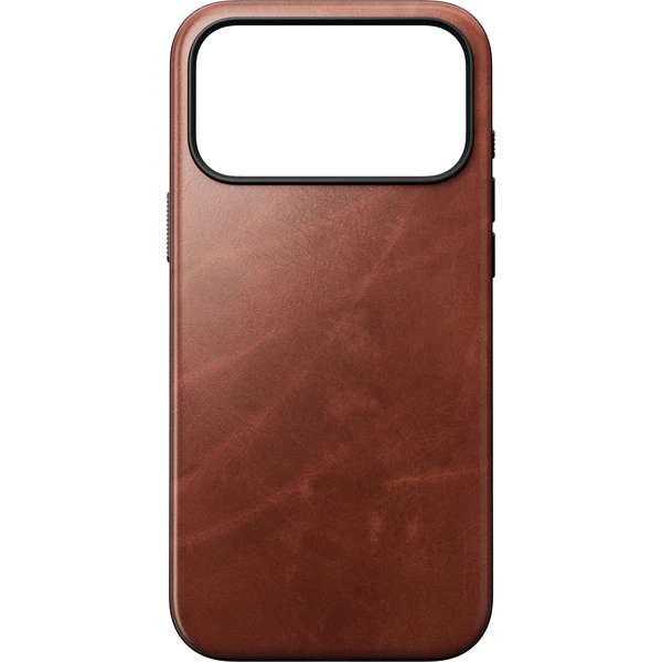 Nomad Modern Leather (Horween) MagSafe kožený kryt iPhone 18 Pro Max Olde Dublin - Pouzdra - Obrázek b98be9311c614a8b8bb56ccff457c9e0
