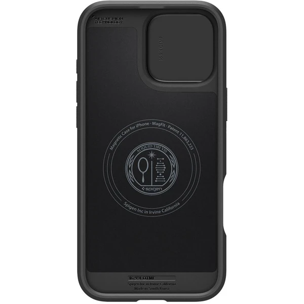 Spigen Optik Armor MagSafe kryt iPhone 16 Pro black - Pouzdra - Obrázek b99b10e7f9a64d92bb07119e41d56bfc