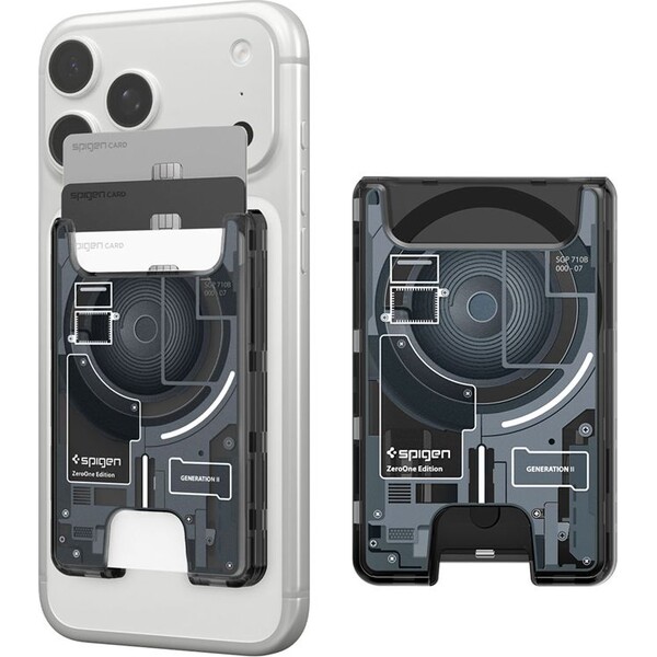 Spigen Ultra Hybrid Wallet MagSafe peněženka zero one black