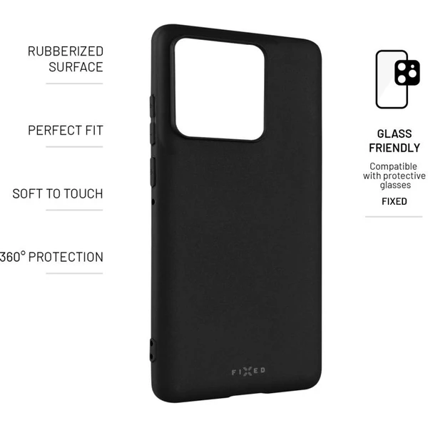 FIXED Story silikonový kryt Motorola Edge 60/Fusion 5G černý - Pouzdra - Obrázek b9eef3aeb8404997b687f5100fe35764