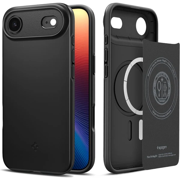 Spigen Thin Fit MagSafe kryt iPhone Air black - Pouzdra - Obrázek ba2de5df69bb45a286af8b0d005a5c6a