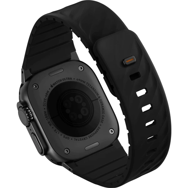 UNIQ Fluo Magnetický řemínek pro Apple Watch (49-40mm) Midnight Black - Řemínky - Obrázek ba3581c3090f4ae2b18ad54fd832345d