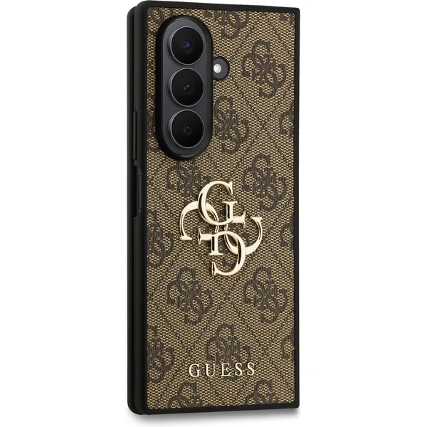 Guess PU 4G Metal Logo kryt Samsung Galaxy Z Fold 7 hnědý - Pouzdra - Obrázek ba4f346635fc492caf9645be91deeadf