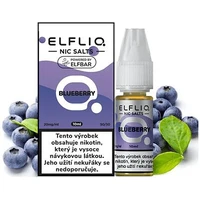 Elfliq Salt Borůvka 10ml (20mg) - E-liquidy