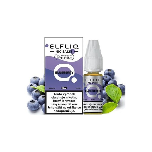 Elfliq Salt Borůvka 10ml (20mg)
