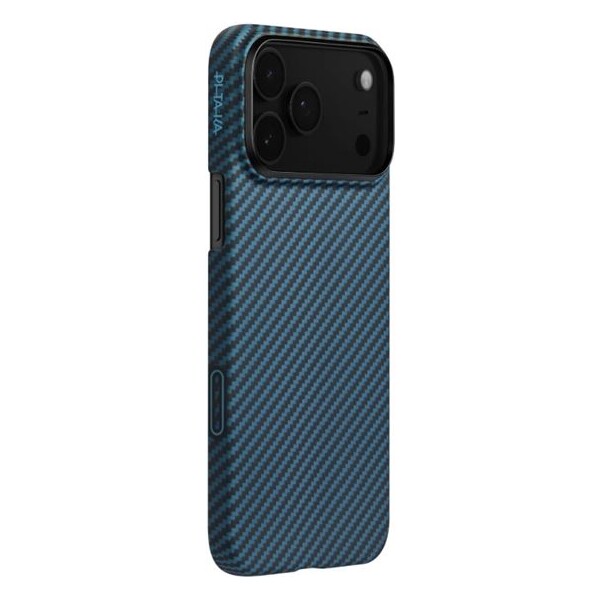 Kryt pro iPhone 17 Pro Pitaka Ultra-Slim Case - modro-šedý