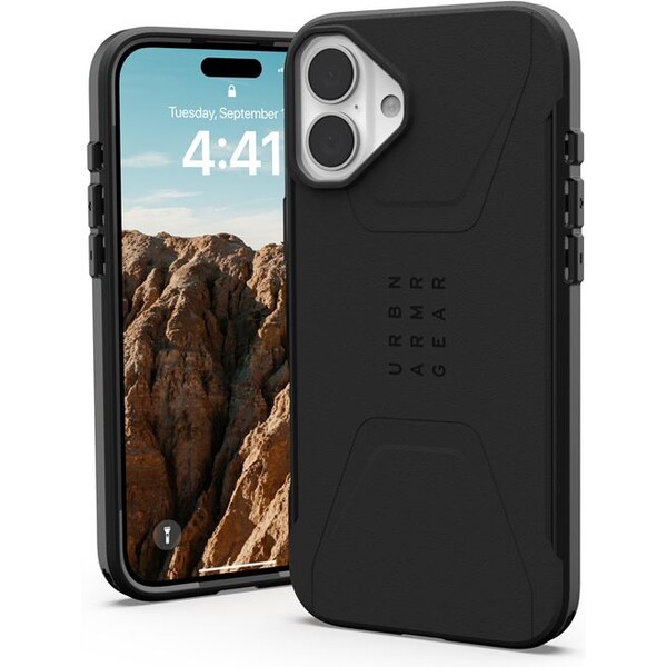 UAG Civilian Magsafe kryt iPhone 16 Plus černý