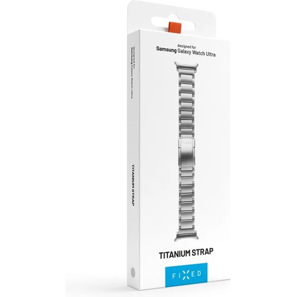 FIXED Titanium Strap řemínek Samsung Galaxy Watch Ultra, přírodní titan - Řemínky - Obrázek ba93b5ff1fa5474c9b4fbe9ebfb39fa4