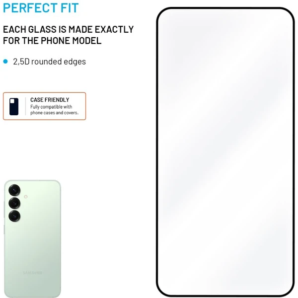 FIXED 2,5D Full-Cover tvrzené sklo Samsung Galaxy S24+/S25+ černé - Ochranné folie a skla - Obrázek bab43f97cdc54dcc9b2248e69f43b667