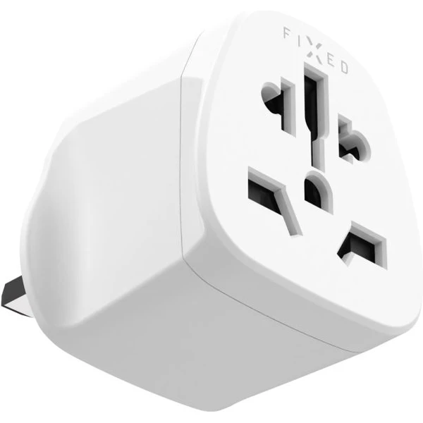 FIXED UK adaptér pro zapojení UK, US, AUS nabíječek do UK zásuvek bílý - Nabíječky - Obrázek bab82a72b769484ab339a4444ef817c2