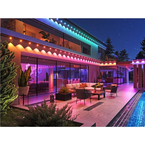 Nanoleaf 1D Permanent Outdoor Lights rozšiřující sada 5M - Chytrá osvětlení - Obrázek bae1faa4d580409b998a1470000d1aae