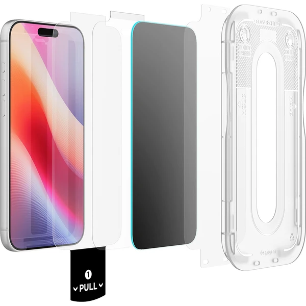 Spigen Glass tR EZ Fit Pro HD (Privacy) 2 Pack tvrzené sklo iPhone 18 Pro - Ochranné folie a skla - Obrázek baed61a59c3c4d44a91fcf905946baf2