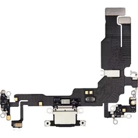 Náhradní díl pro iPhone 15 Plus nabíjecí konektor černý - Konektory