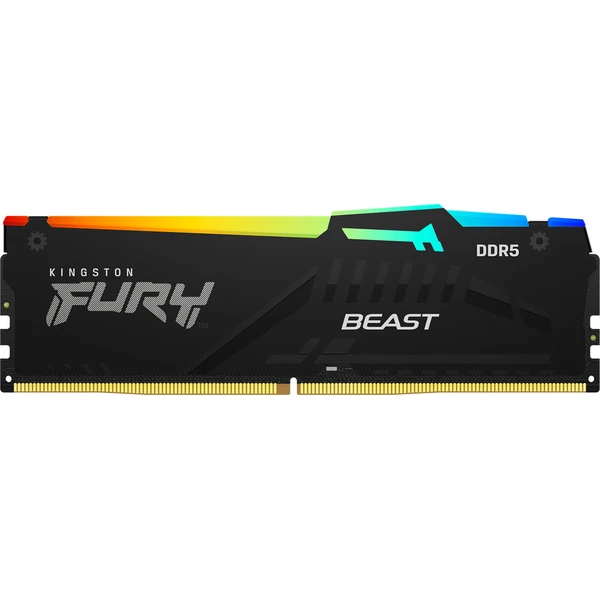 Kingston FURY Beast RGB DDR5 32GB 5600MT/s CL40 DIMM (2x16GB) XMP - Operační paměti - Obrázek bb1b2517157048539c5f9f79a975a691