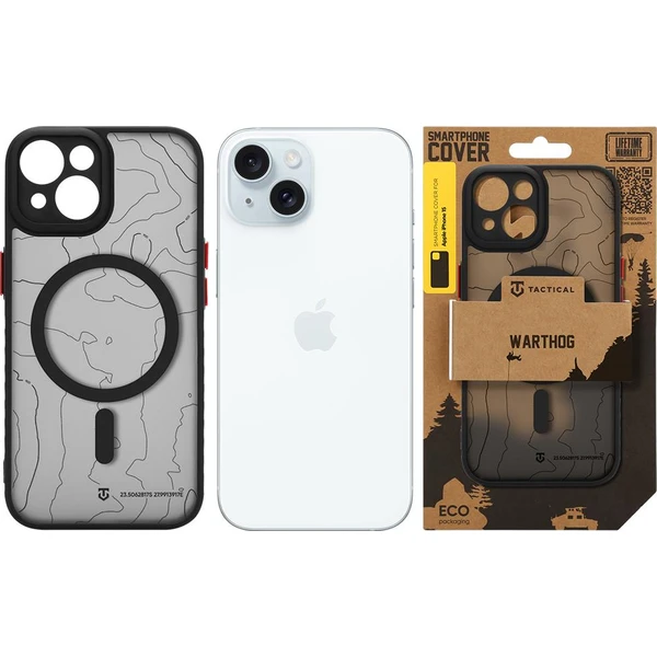 Tactical MagForce Warthog MagSafe kryt Apple iPhone 15 Asphalt - Pouzdra - Obrázek bb2a8c8ace2b408c9869dc3114383f16