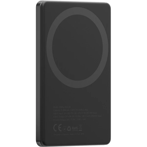 ENERGEA AluPac Mini 5K, MagSafe hliníková powerbanka, 5000mAh, černá - Powerbanky - Obrázek bb376b5faf024b218721fe8033b38da4