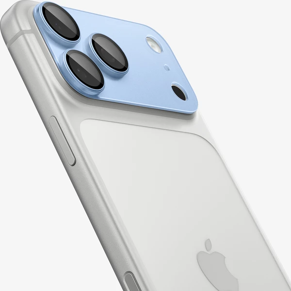 Spigen Glass tR EZ Fit Optik Pro XL 1 Pack sklo na fotoaparát iPhone 18 Pro Max světle modré - Ochranné folie a skla - Obrázek bb550fd783ef412385ecd3358085494e