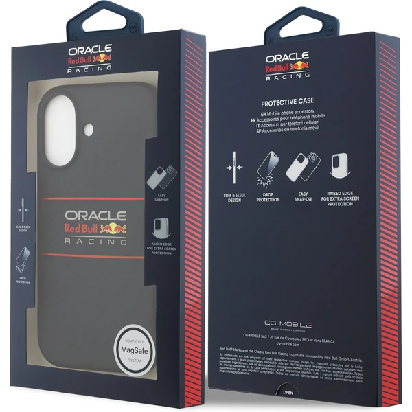 Oracle Red Bull Racing Silicone Horizontal Logo MagSafe kryt iPhone 17 modrý - Pouzdra - Obrázek bb5f455b602f4c3cbc2a333c57c0b4a6