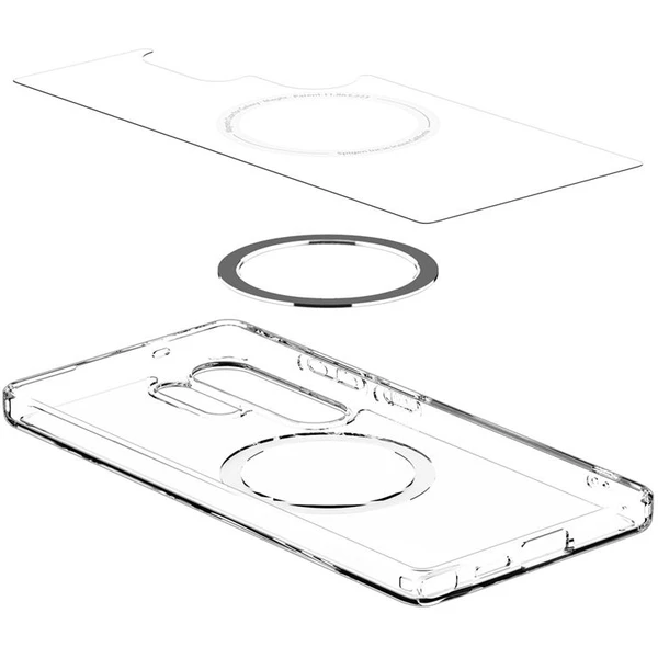 Spigen Ultra Hybrid MagSafe kryt Samsung Galaxy S25 Ultra bílý - Pouzdra - Obrázek bb655278df4a47caa531acae5689322e