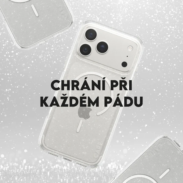 PanzerGlass® CARE Star Lit kryt s MagSafe Apple iPhone 17 Pro Max třpytivý/bílý - Pouzdra - Obrázek bb72affa30ea49ac9d437dd6b3bf8735