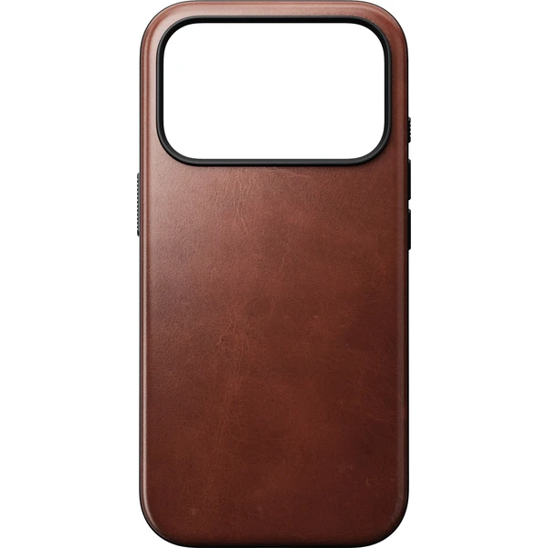 Nomad Modern Leather (Horween) MagSafe kožený kryt iPhone 17 Pro/18 Pro Olde Dublin - Pouzdra - Obrázek bbb77aec9dd84953a61f9204578731d9