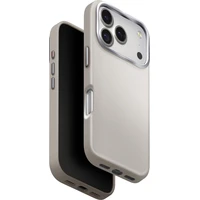 UNIQ Lyden Premium Leatherette MagClick MagSafe kryt iPhone 17 Pro Clay - Pouzdra