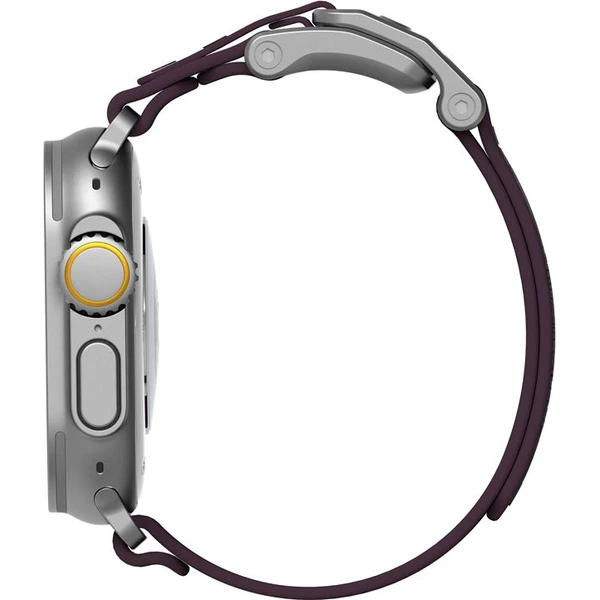 Aulumu A11 Mag Buckle Slim řemínek Apple Watch 49/46/45/44/42mm Silver Buckle/Might Purple Strap - Řemínky - Obrázek bbc340433bfc496d8222dea40843e9a3