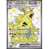 Tyranitar ex (OBF 211) - Obsidian Flames [Holo] - Kusové karty