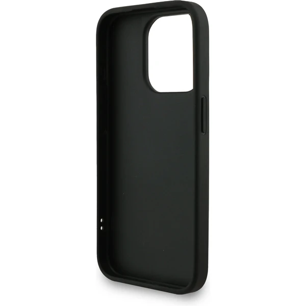 Guess PU 4G Metal Logo Strap kryt iPhone 15 Pro Max černý - Pouzdra - Obrázek bc22a3ebe0734665b0676c80e897d785