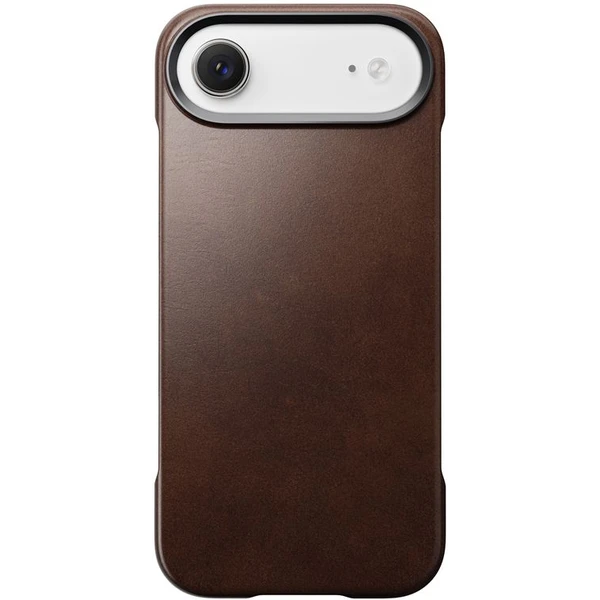 Nomad Traditional Leather Case (Horween) MagSafe kožený kryt iPhone Air Rustic Brown - Pouzdra - Obrázek bc2c6cec0a6b4b74b50bd294e92bae03