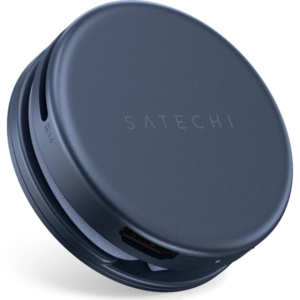 Satechi OntheGo 5-in-1 Multiport Adapter (MacBook Neo) indigově modrý - USB huby - Obrázek bc303f340d1b4f9ea789f634ef21d6d2