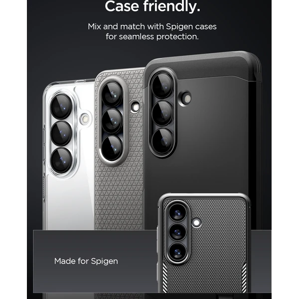 Spigen Glass tR EZ Fit Optik Pro HD skla na fotoaparát Samsung Galaxy S26+ černá (2 ks) - Ochranné folie a skla - Obrázek bc44cfe3b82d435a9e851f0300e7eed5