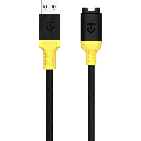 Tactical Recce 3:20 kabel pro Garmin USB-A Black/Yellow