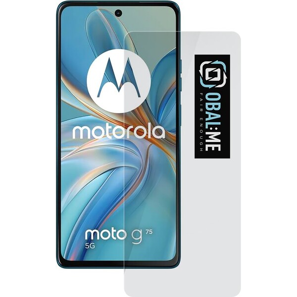 OBAL:ME 2.5D tvrzené sklo Motorola G75 čiré