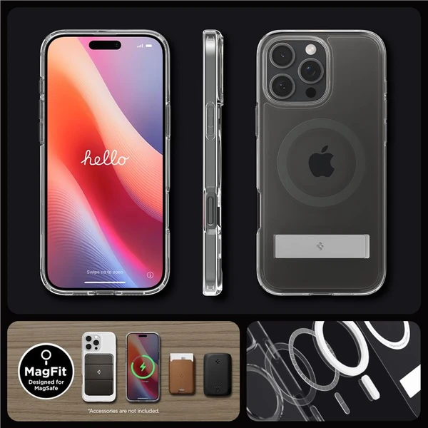 Spigen Ultra Hybrid S MagSafe kryt iPhone 16 Pro Max graphite - Pouzdra - Obrázek bcce1f58ec8b4724ab42b95b18c54881