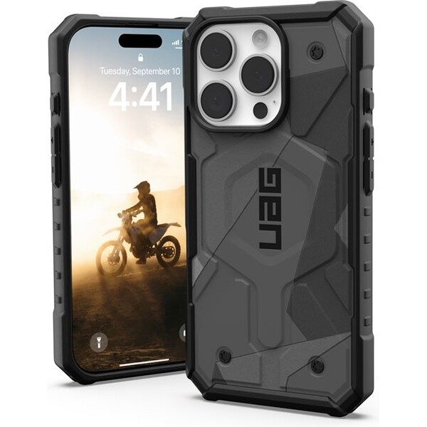 UAG Pathfinder SE Magsafe kryt iPhone 16 Pro Geo Camo