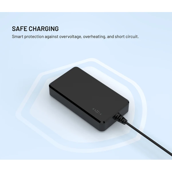 FIXED GaN nabíjecí adaptér pro notebooky s USB-C, PD 3.0, 100W, černý - Nabíječky - Obrázek bce5c4b47dff451d9d347ecff0fd0454