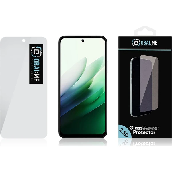 OBAL:ME 2.5D Tvrzené Sklo pro Xiaomi Redmi 15 5G čiré - Ochranné folie a skla - Obrázek bd17e03978c848128b0ae59c28b2996d