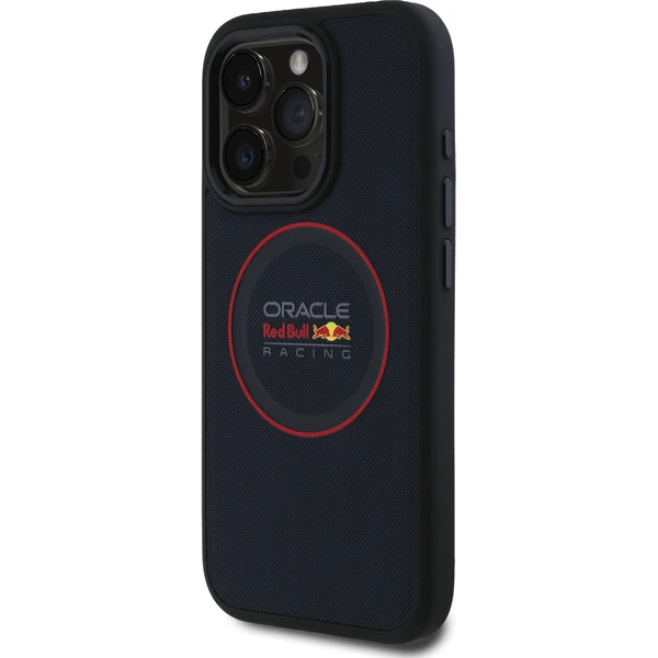 Oracle Red Bull Racing PU Leather Red Ring MagSafe kryt iPhone 15 Pro Max modrý - Pouzdra - Obrázek bd192b281a104ace9403164c9fe569e9