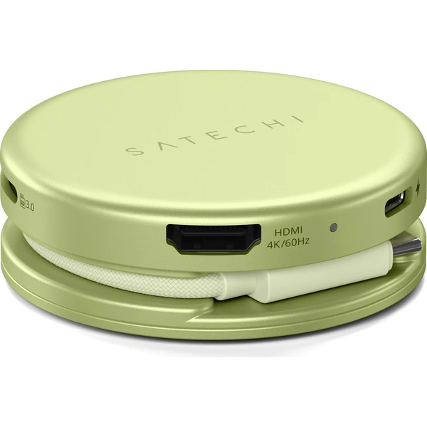 Satechi OntheGo 5-in-1 Multiport Adapter (MacBook Neo) citrusově žlutý - USB huby - Obrázek bd3708c209fe4bf79965ea82ebdada26