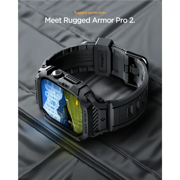 Spigen Rugged Armor Pro 2 pouzdro Apple Watch 11 (42mm) matte black - Pouzdra - Obrázek bd48eeda5b8a4c7bb4eb5cb699170b7c